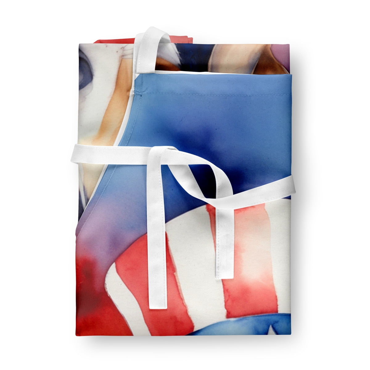 American Foxhound Patriotic American Apron 27 in x 30 in