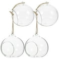 thumbnail image 2 of Shisuyan 5pcs Hanging Glass Bauble LED Tea Light Holder DIY Sphere Ball Terrarium, 2 of 9