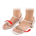 thumbnail image 5 of Silicone Gel Forefoot for High Heels Non Cushion for Women Breathable Absorption of Foot Half Insole for Shoes Pre-sure Reducing, 5 of 9