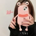 thumbnail image 3 of for iPhone 14 Pro Max Case, 3D Soft Silicon Funny and Silly Weird Sausage Mouth Lips Stupid Frog Phone Cases, Ugly Phone Case Swap Challenge Gifts with Friends, 3 of 12