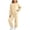 Beige, variant on Tbopshirt Girls Boys 2 Piece Sweatsuit Set Crewneck Sweatshirt Jogger Pants Set Long Sleeve Pullover Top with Kangaroo Pocket Casual Outfit Set Activewear Age:4-15 Years