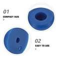 thumbnail image 3 of Phenofice 2Pcs Skateboard Mount Wall Ski Snowboard Rack Blue for Home Organization Minimalist Design, 3 of 8