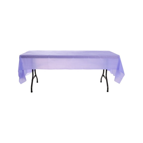 Purple Birthday Halloween Party Decoration Plastic Table Cloth Cover