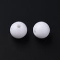 thumbnail image 2 of 500gs Opaque Acrylic Beads Round White 12x11mm Hole: 1.8mm about 566pcs/500g, 2 of 7