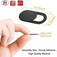 thumbnail image 2 of Privacy Webcam Cover Slider, 0.027 Inch Slim Design Webcam Cover Slider For Macbook, Ipad, Iphone, Laptop, Desktop, Pc, Tablet, Smartphone, Etc, 2 of 5