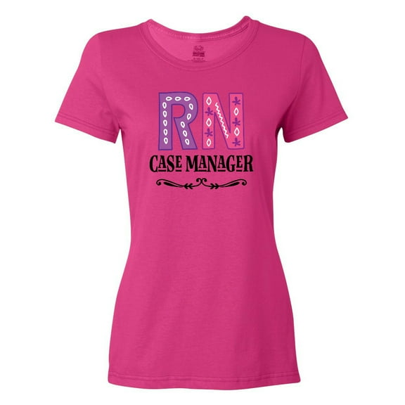 Inktastic RN Case Manager Nurse Women's T-Shirt