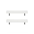 thumbnail image 4 of Furinno TANNA 22-Inch Wall Mounted Floating Display Shelves in White Set of 2, 4 of 6