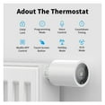 thumbnail image 6 of Tuya Smart Radiator Actuator, Valve TRV Thermostat Automatic Programmable Temperature Voice Control For Alexa Google Home ,Temperature calibrating, 6 of 7