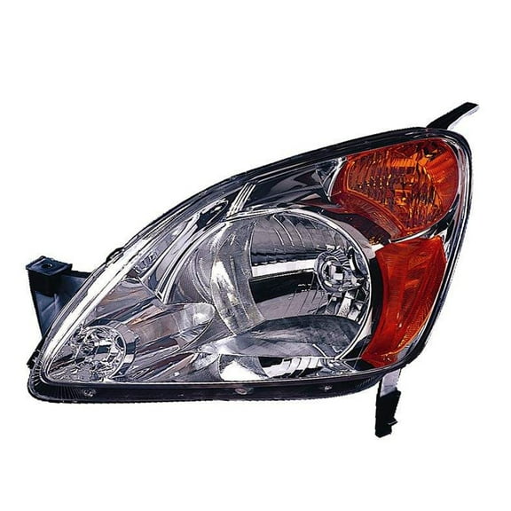 KAI New CAPA Certified Standard Replacement Driver Side Headlight Lens And Housing, Fits 2002-2004 Honda CRV