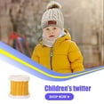 thumbnail image 3 of Minnieouse Bufanda Bebé Invierno Cálido Kit Beanie Cap Elasticidad Protector Térmico Clima Frío Suministros de Calor Sellado Versátil Sombreros bufanda amarilla, 3 of 6