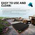 thumbnail image 3 of Square Sandbox Cover, 420D Heavy Duty Sandpit Cover, Sand Coxes for Kids Outdoor, Sandboxes Cover for Kids, Sand Box Cover Only, 3 of 5