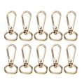 thumbnail image 4 of Dioche 10 Pcs Rotation Split Carabiner Keychain Lobster Clasp Keychain 13mm Carabiner, 4 of 8