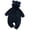 Navy, variant on Splozh Baby Snowsuit Winter Romper Hooded Boys Girls Jumpsuit Bear Thick Windproof Cap Infant Winter Clothes Baby Boy Clothes,Watermelon Red,12-24 Months