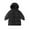 Black, variant on Busydd Boys Winter Coat 3-11 Years Solid Color Long Sleeve Unisex Toddler Teen Puffer Jacket Warm Zipper Hooded Girls Winter Coat with Pockets 4 Years