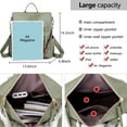 thumbnail image 6 of YOMYM Backpack Purses for Women College Backpacks Convertible Shoulder Satchel Handbags School Backpack, 6 of 10