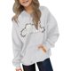 thumbnail image 5 of Sudadera con capucha para niñas y niños, sudadera de manga larga con cuello redondo y estampado de moda, jersey con bolsillo, sudadera de poliéster para niñas, 5 of 8