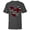 Charcoal Heather, variant on Disney Mickey Mouse Racing Champs MM28 Race Car Team Icon - Short Sleeve T-Shirt for Kids - Customized-Red