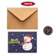 thumbnail image 4 of Navidad Saludo Dibujos animados Impreso Tarjetas de papel Sobres Sobres Niños Set Hecho A Mano Ducha De Bebé Invitaciones Accesorios Tipo 3 Inevent HA009713-03, 4 of 6