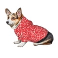 thumbnail image 7 of Salouo Beef2 Pattern Small Dog Hoodie Sweatshirts Dog Clothes Coat Clothing Puppy Sweater Outfit Pullover Pet Winter Coat Sweater Outfit-Small, 7 of 7