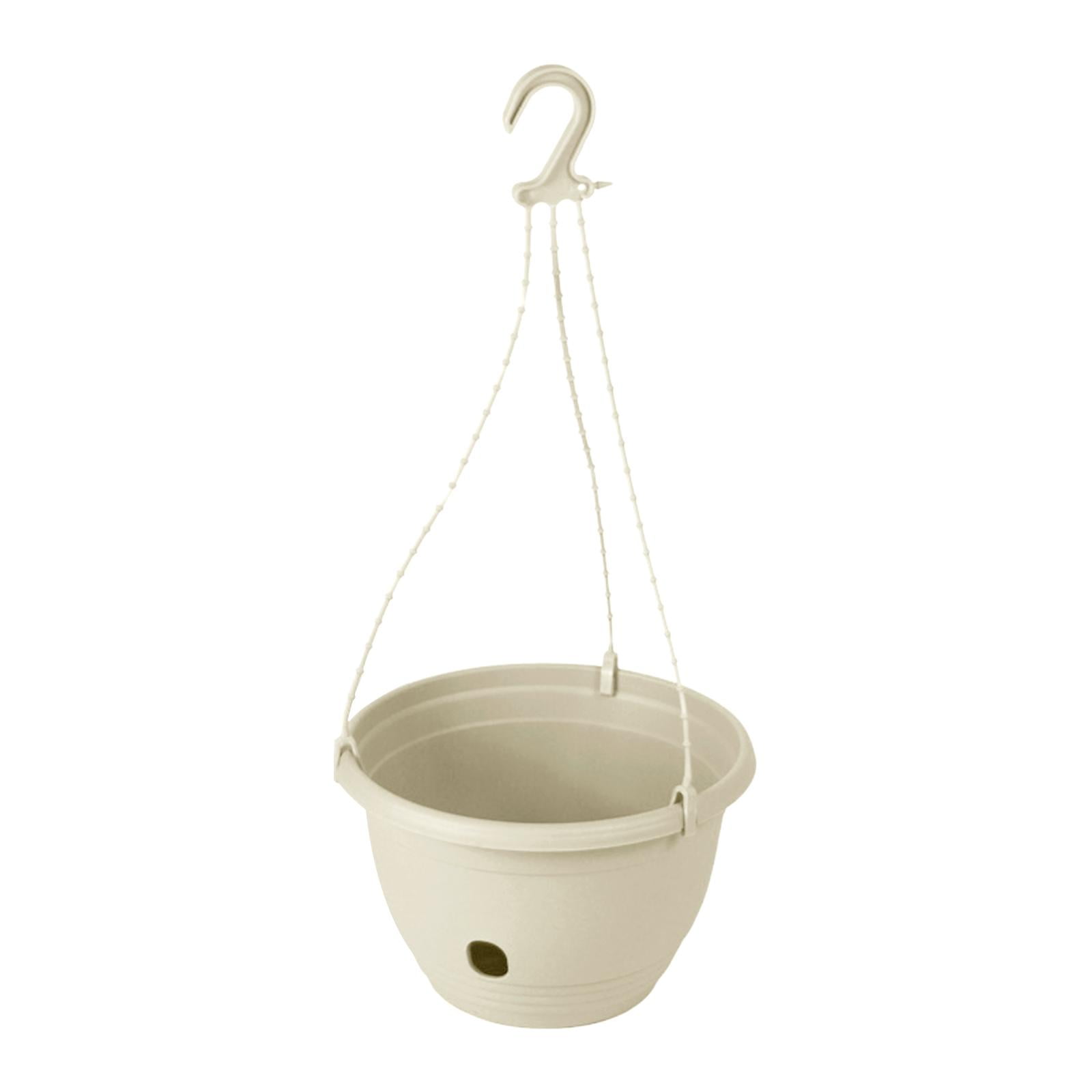 Hanging Planters Decorative Indoor Hanging Flower Pots Drainage Holes Flower Vase with Removable