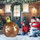 thumbnail image 3 of ¡Ganga del Día!, Bola de decoración navideña de 60 cm, bola inflable navideña para exteriores, bola navideña inflable de PVC, decoraciones para árboles de Navidad Akmoler, 3 of 6