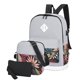 thumbnail image 1 of Mochila para mujer Mochila informal de gran capacidad USB con bolso de hombro y bolso de mano, 1 of 8