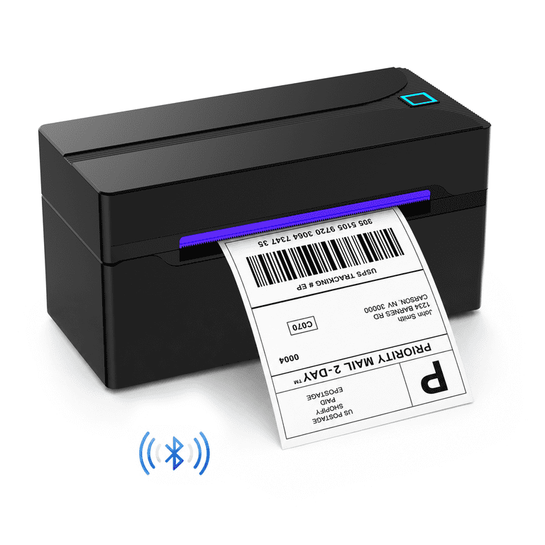 HKHKPI Thermal Shipping Label Printer, 4x6 Bluetooth photo 1