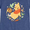 thumbnail image 2 of Winnie the Pooh - Pooh Circle - Toddler Girls Fitted Short Sleeve T-Shirt, 2 of 4