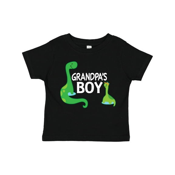 Inktastic Grandpas Boy Grandson Dinosaur Boys Toddler T-Shirt