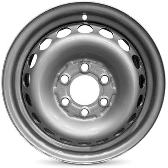 Remanufactured Genuine OEM Reconditioned Wheel 16x6.5 6x130 51 mm Offset Silver Steel Rim For Dodge Sprinter 2500 2007-2011 140191029206 Single