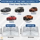 thumbnail image 4 of Parasol EcoNour plegable para parabrisas de coche, 54 x 29 cm, 4 of 8