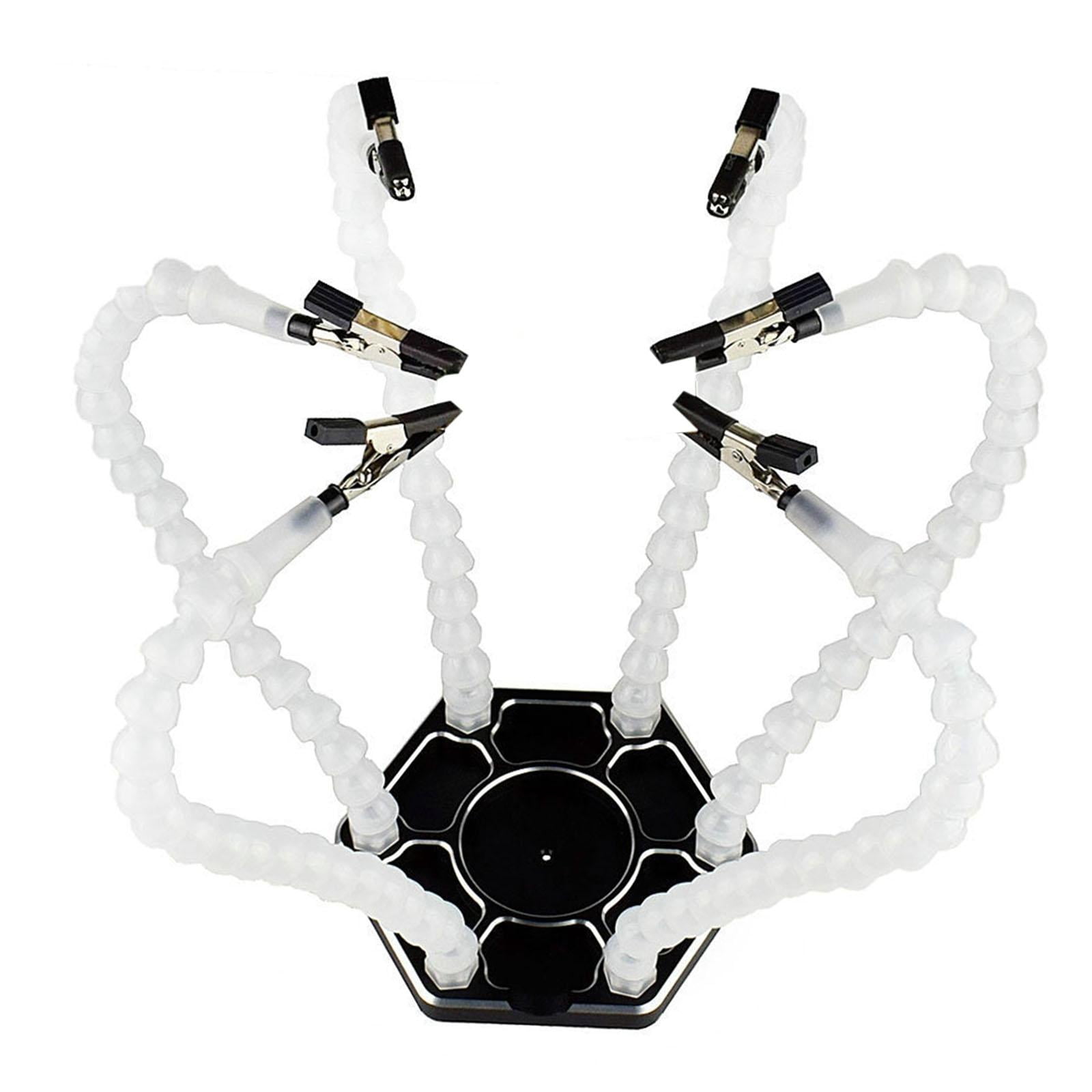 Helping Hand Third Hand Tool 6 Flexible Arms Table Clamp Holder Tool