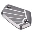 thumbnail image 3 of Brake Fluid Reservoir Guard Brake Fluid Reservoir Cover Brake Reservoir  For  Front Brake Fluid Reservoir  Guard Aluminum Alloy Fit For  CB1000R 2019-2020Titanium, 3 of 8