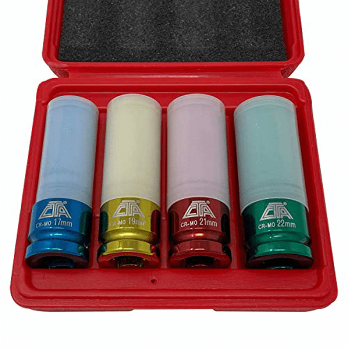 CTA Manufacturing 4 Piece Thin-Wall Metric Impact Socket Set