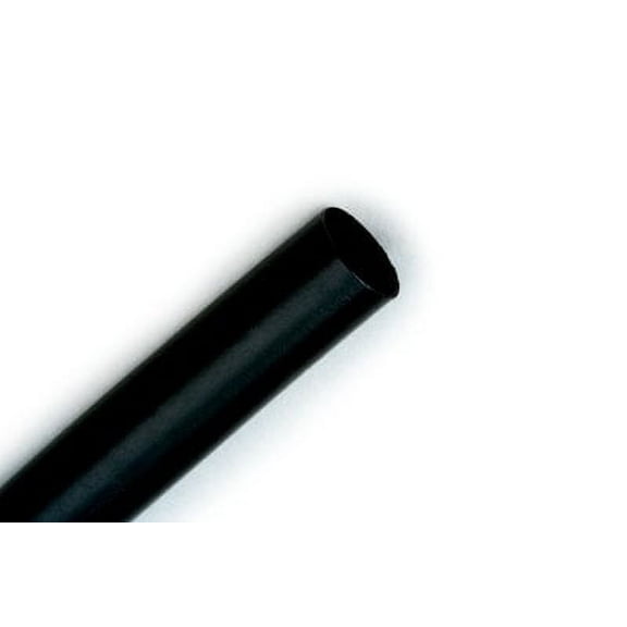 3M(TM) Heat Shrink Thin-Wall Tubing FP-301-1/8-Black-100': 100 ft spool length
