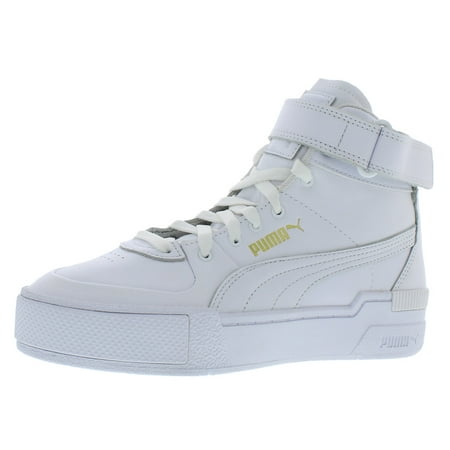 Puma Cali Sport Top Warm Up Mens Shoes Size 5.5, Color: White/White