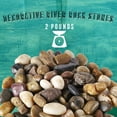 thumbnail image 4 of Katzco 2 Pounds Small Decorative River Rock Stones - Natural Polished Mixed Color Stones, 4 of 7