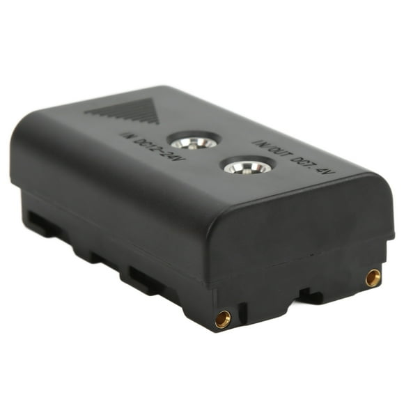 NP-F550 Dummy Battery, Low Temperature Resistant Output 7.4V 3A Plastic Camera Dummy Battery For Monitor For NP-F550