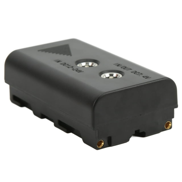 NP-F550 Dummy Battery, Low Temperature Resistant Output 7.4V 3A Plastic Camera Dummy Battery For Monitor For NP-F550