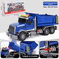 thumbnail image 2 of SSNTSY Large Dump Truck Toy Truck Vehicle Modle Engineering Car Pump Lift Simulation Rescue for Birthday Gift, 2 of 8