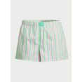 thumbnail image 6 of Joyspun Women's Woven Pajama Boxer Shorts, Sizes XS to 3X, 6 of 6