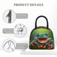 thumbnail image 4 of Balery Tree Frog Pattern Lunch Bag Women, Lunch Box, Lunch Bag, Small Leakproof Lunch Tote Large Capacity Reusable Insulated Cooler Lunch Container-One Size, 4 of 6