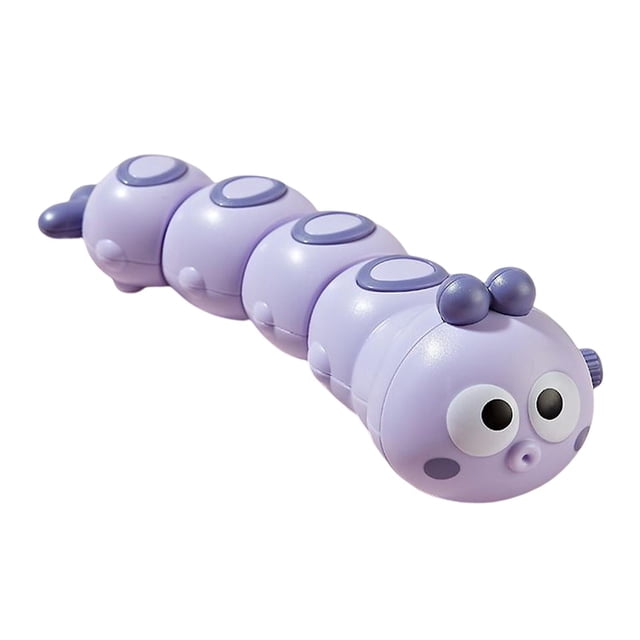 Juguetes de oruga de dibujos animados, juguetes sensoriales que se inclinan en color, interactivos para padres e hijos, para niñas, , , Violeta Sunnimix Juguetes de oruga