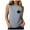 Light Gray, variant on Women'S T-Shirts Tops Casual Maple Leaf Print Sleeveless Tank Top Crew Neck Pullover Loose Fit Breathable Light Gray M