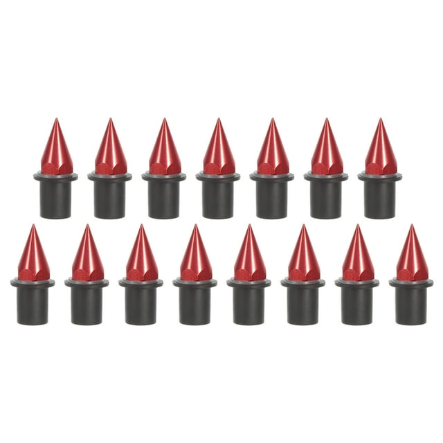 Unique Bargains 15 Pcs Motorcycle Fairing Bolts Windshield Screws Bolts M5 Screws Nuts Red