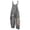 122#Gray, variant on Women Linen Overalls Summer Casual Floral Printed Loose Fit Jumpsuits Boho Cute Wide Leg Rompers Pants with Pockets