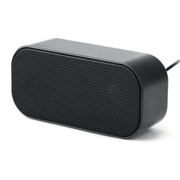 USB Computer Speaker, Laptop Speaker with Stereo Sound & Enhanced Bass, Portable Mini Sound Bar for Windows PCs, Desktop Computer and Laptops