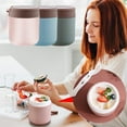 thumbnail image 1 of Taza Térmica para Sopa, Frasco Sellado Al Vacío, Olla Personalizada, Diseño a Prueba de Fugas, Boca Ancha con Cuchara, Portátil para Oficina, Escuela y Exteriores, Tamaño de 16 Oz, 1 of 6