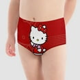 thumbnail image 2 of Hello Kitty Girls' Breathable Underwear Comfort Panties Briefs, 2 of 7