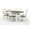thumbnail image 3 of Intercon Furniture Glennwood Farmhouse Wood Dining Table in White/Charcoal, 3 of 4